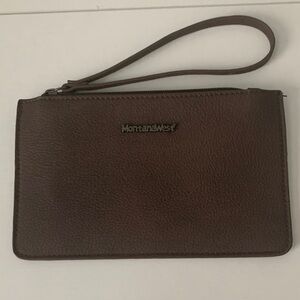 Montana West Brown Wristlet